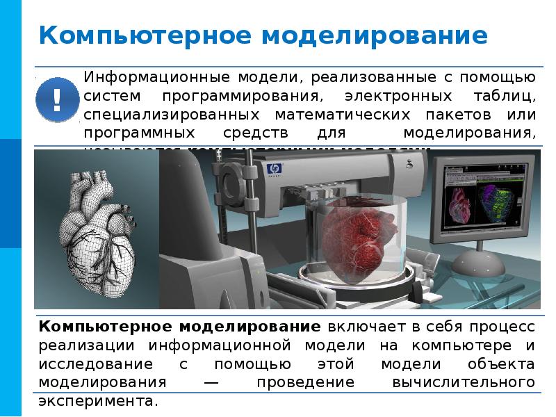 Презентация на тему компьютерное моделирование по информатике