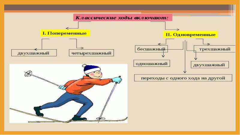 Характеристика лыжных ходов презентация