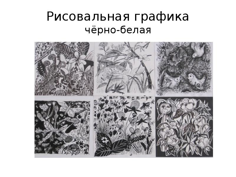 Графика это рисунок выполненный