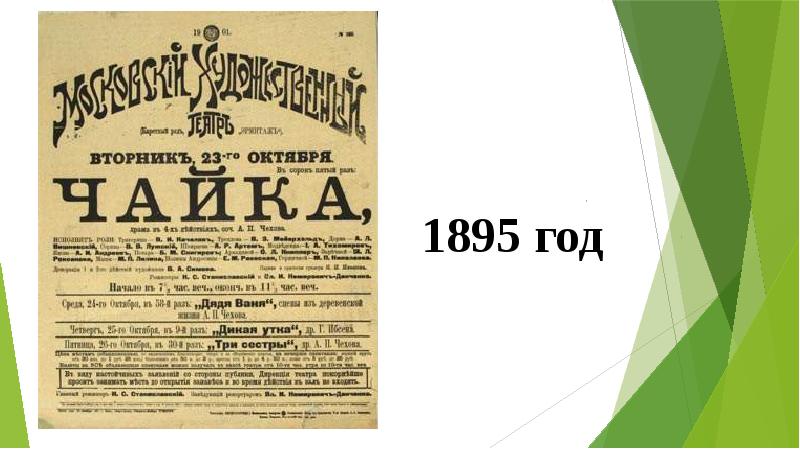 Пьеса чехова чайка презентация