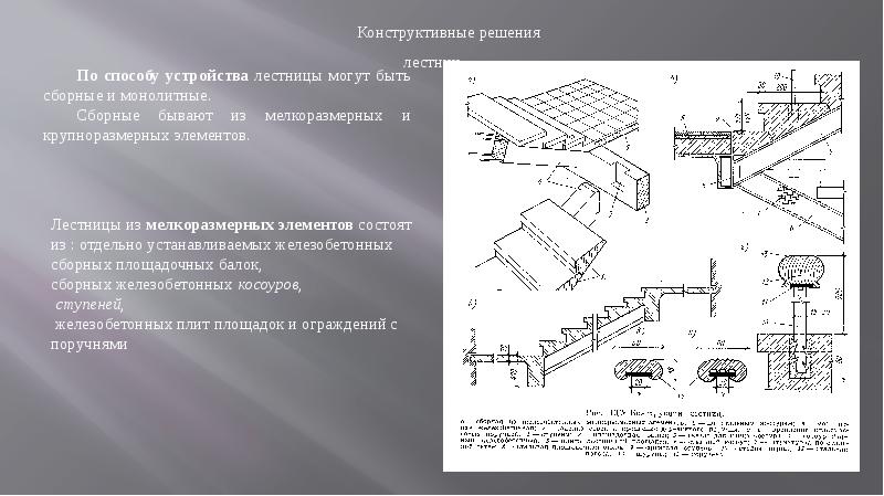 Презентация на тему лестницы