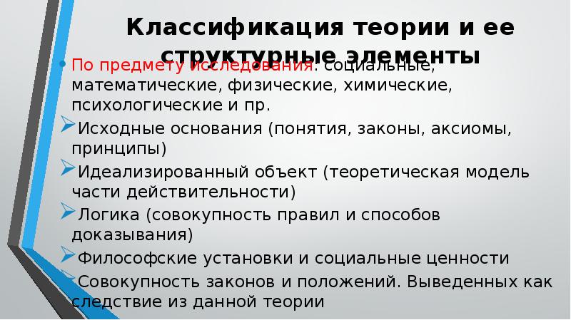 Теория классификации