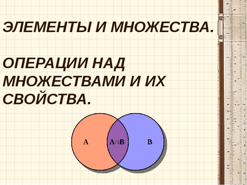 Калькулятор множеств операции