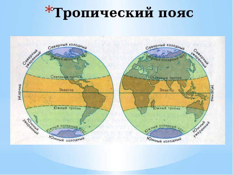 Южный тропик география 5 класс. Тропические климатические пояса земли.. Пояса земли тропики субтропики. Тропический пояс на карте. Зоны тропического пояса.