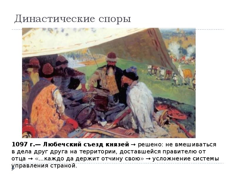 Династические споры Династические споры