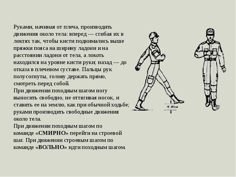 Презентация на тему строевая подготовка по обж