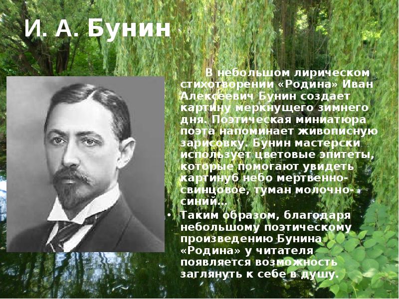 Анализ ивана алексеевича бунина. Иван Алексеевич Бунин Родина. Бунина Ивана Алексеевича - Родина. Стих Родина Ивана Бунина. Стихотворение Ивана Алексеевича Бунина Родина.