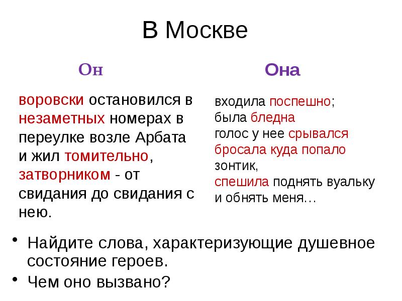 Состояние героя. Найдите слова характеризующие душевное состояние героя. Слова характеризующие душевное состояние. Состояние героев и города.