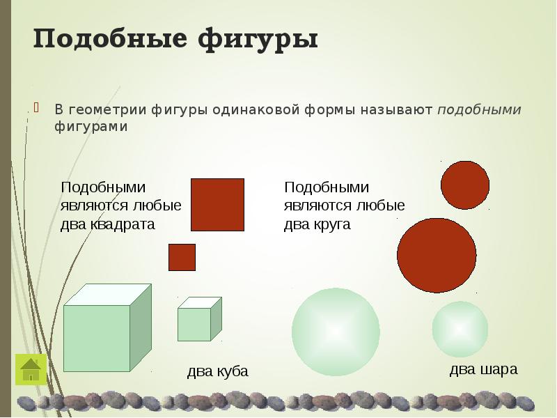 Геометрия подобие фигур 9 класс презентация