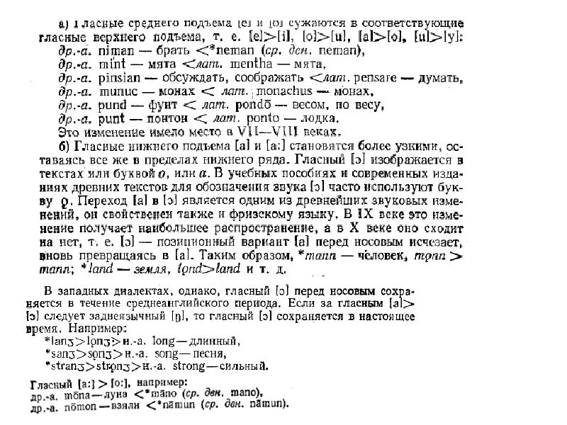 Удлинение гласных. Удлинение гласных
