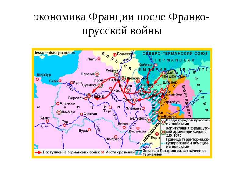 Франко прусская война презентация 9 класс