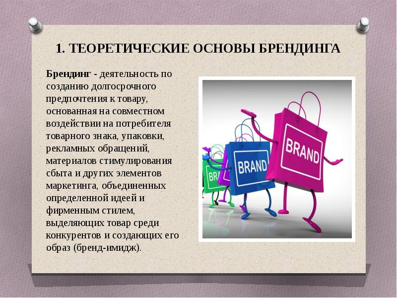 Презентация на тему бренд