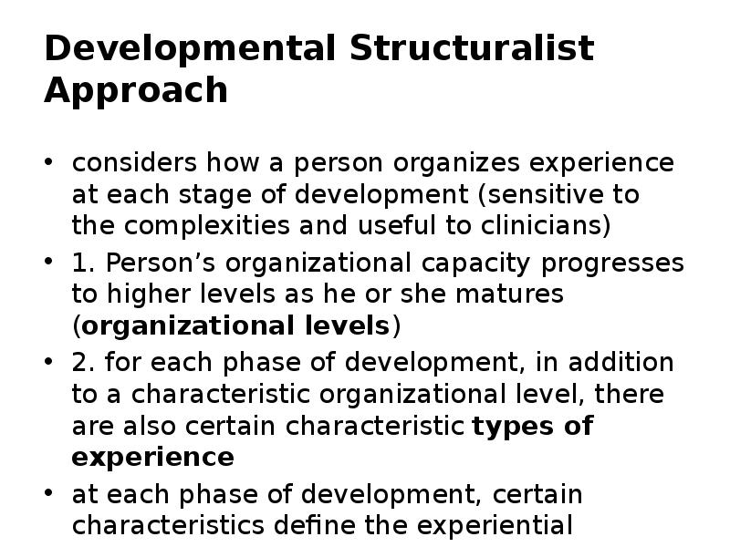 Psychological human development