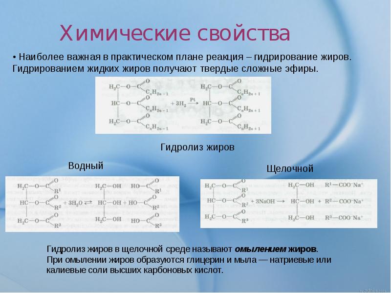 Сложные эфиры 10 класс химия презентация