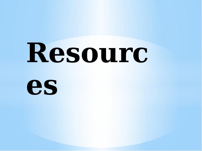 Resources