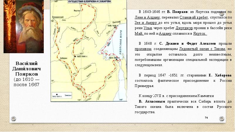 Презентация о василии пояркове