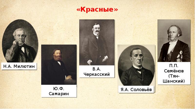 Создание редакционных комиссий. Милютин Ростовцев Самарин. Крестьянская реформа 1861 Милютин. Редакционные комиссии при Александре 2. 1859 Редакционная комиссия.