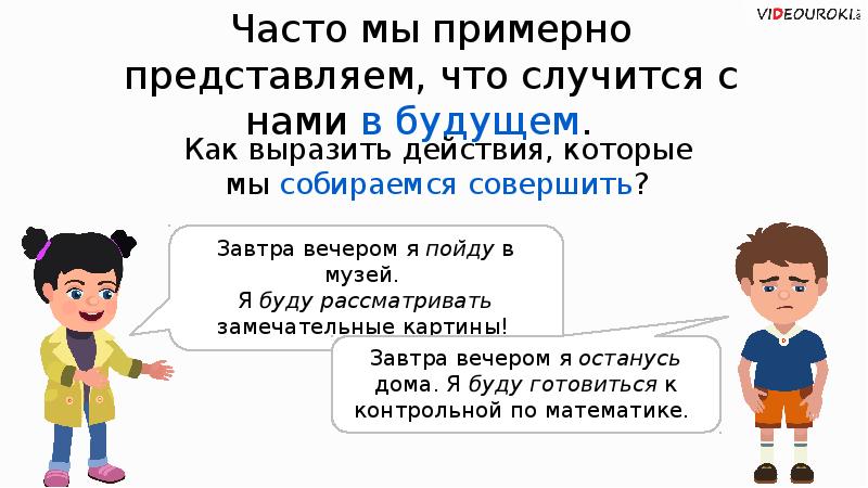 Презентация будущее время 5 класс. Будущее время украсть.