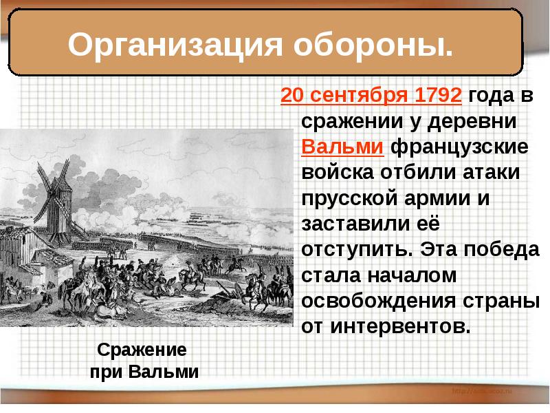 Найдите в интернете описания и планы основных побед французского оружия в сражениях при вальми