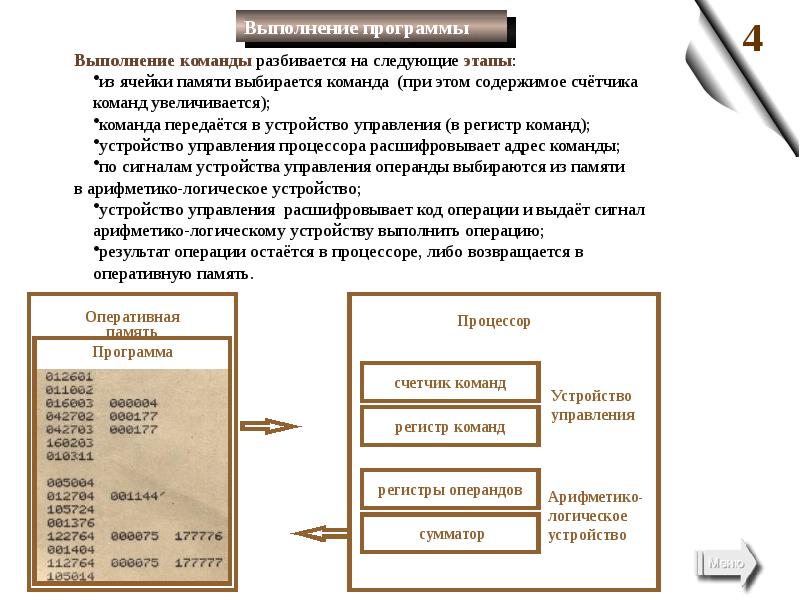 Устройство фон неймана