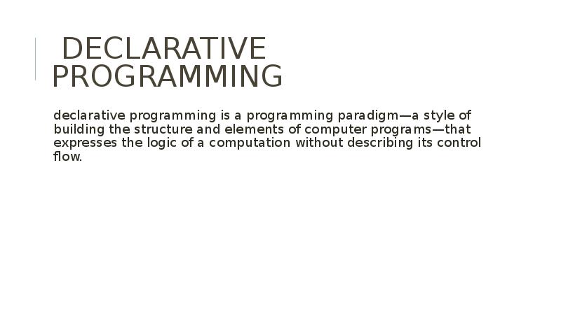 Generations of programming language
