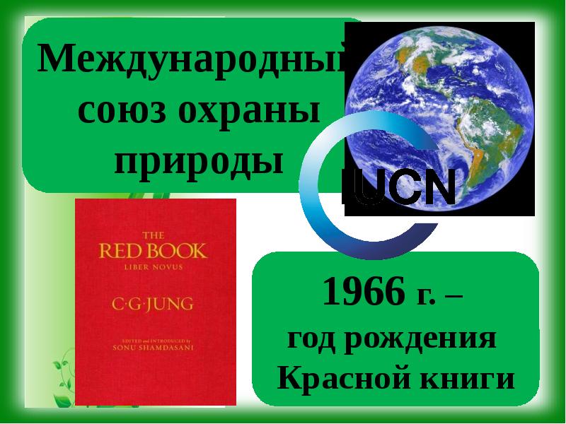 Международный союз охраны природы презентация