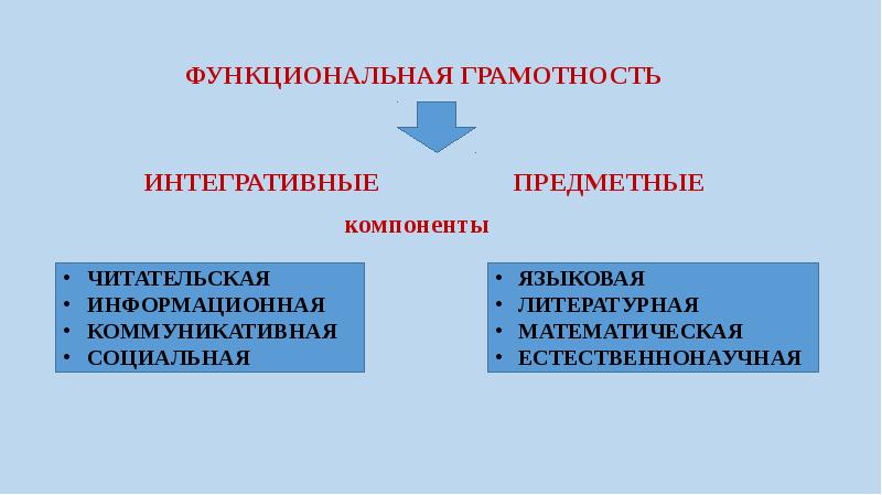 Функциональная грамотность это презентация