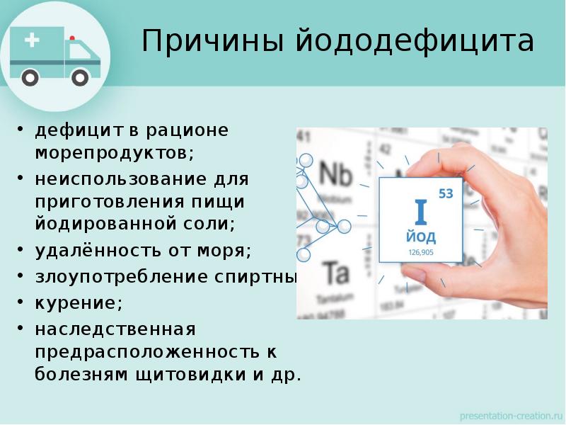 Проект йододефицит эндемическое заболевание по биологии 9 класс