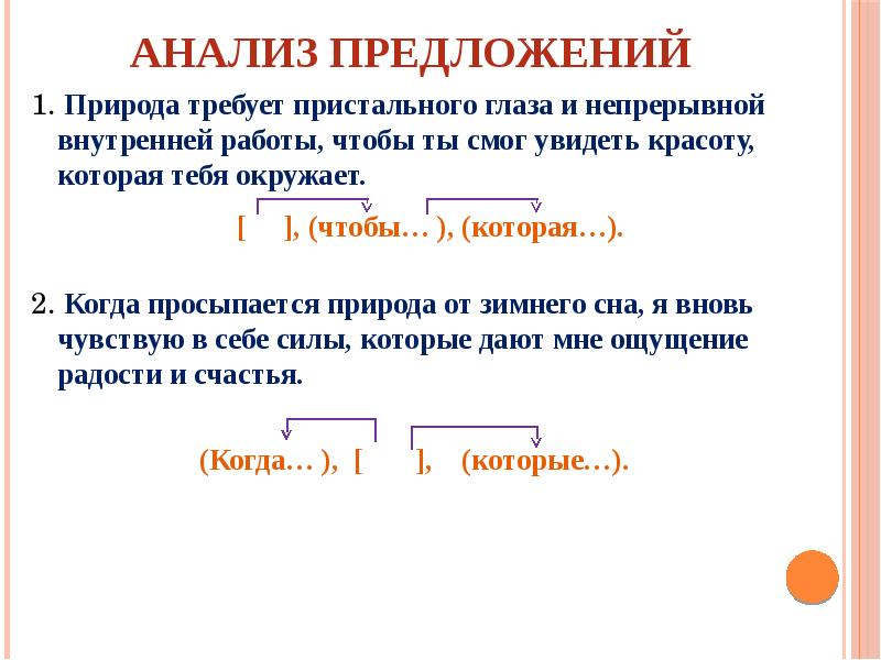 Схема сложноподчиненного предложения с несколькими придаточными