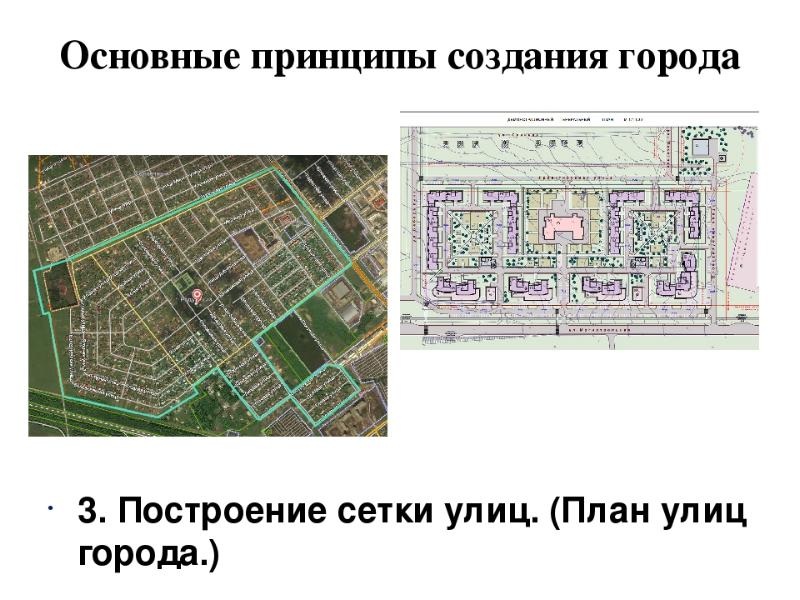 Город микрорайон улица проект