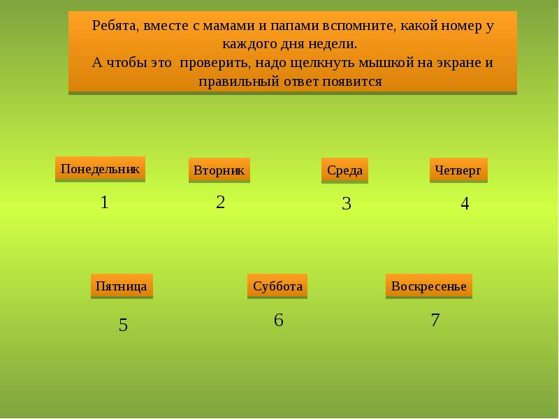 Неделя от слова не делать о чем говорят названия дней недели презентация