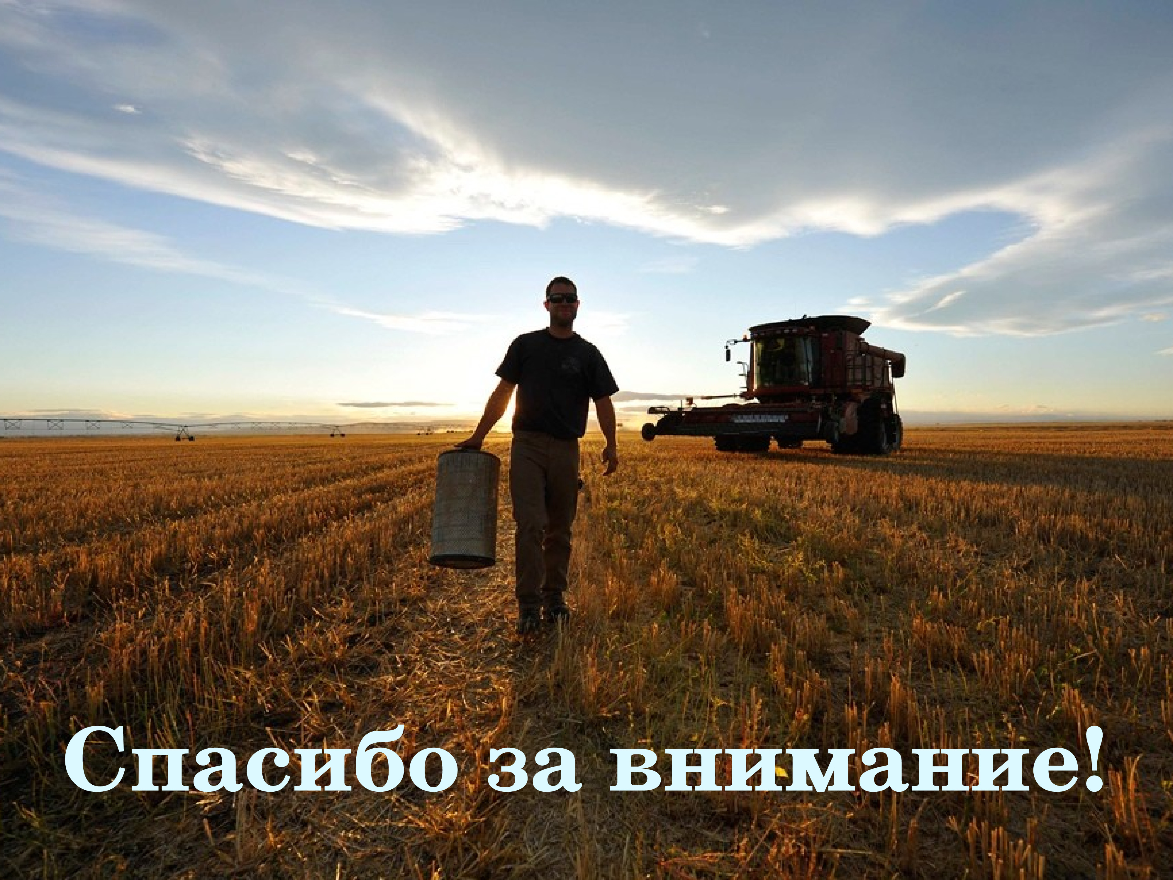 Фермер в поле