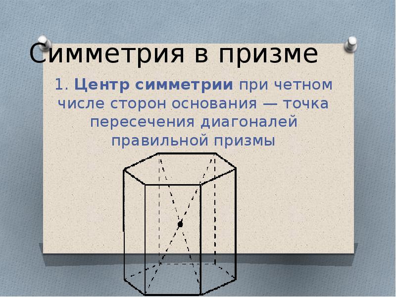 Правильная призма куб