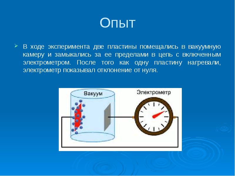 Вакуум на службе у человека проект по физике