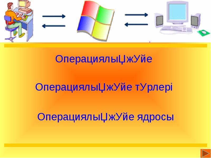 Операциялық жүйе презентация