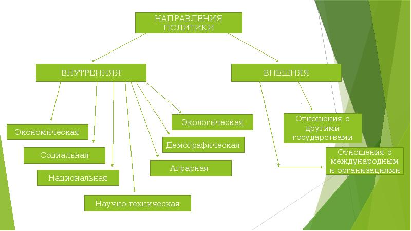 Проект на тему политика