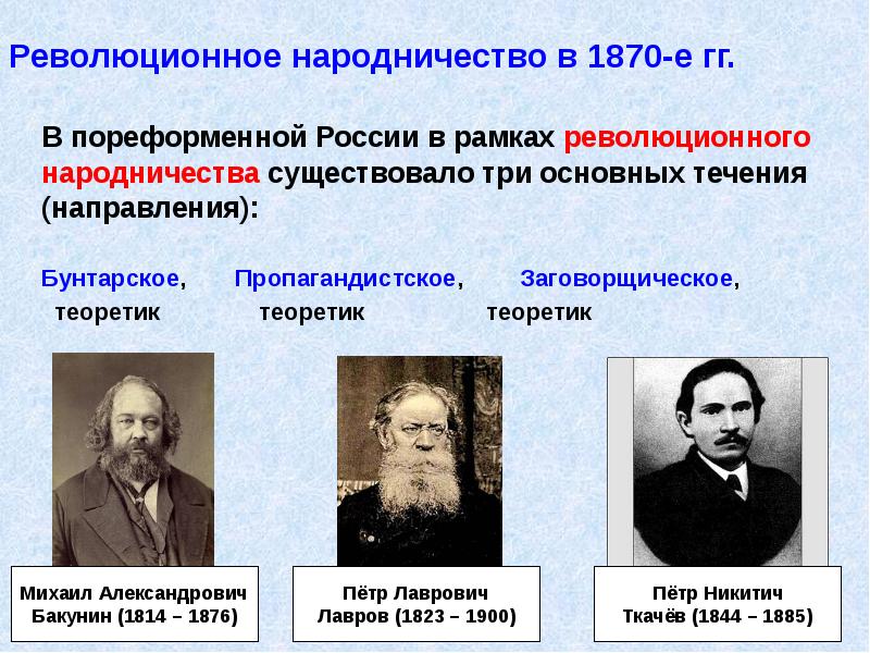 Общественное движение при александре 2 и политика правительства презентация 9 класс