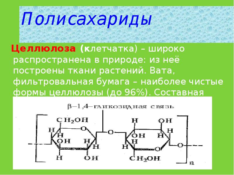 Полисахариды крахмал презентация