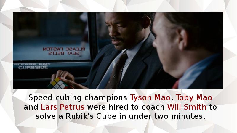 Speed-cubing champions&nbsp;Tyson Mao, Toby Mao and Lars Petrus were hired to