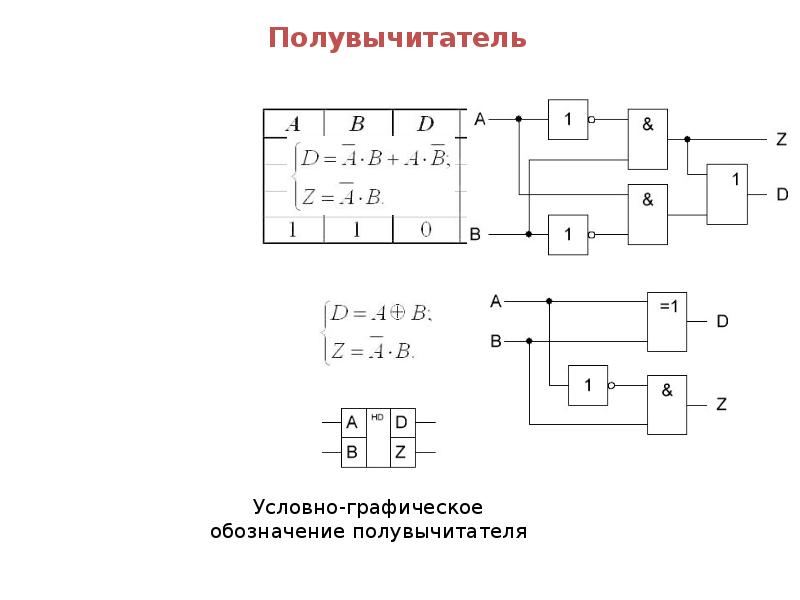 Комбинационная схема определение