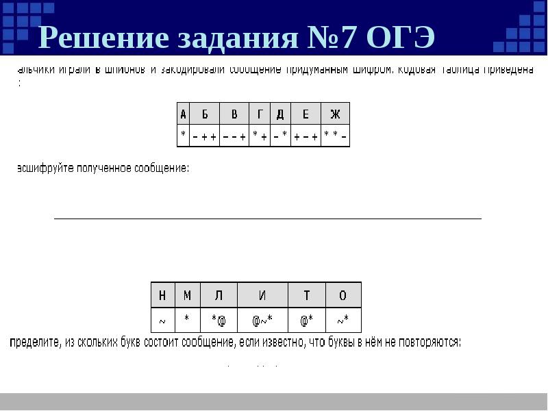 Ваня шифрует русские слова записывая