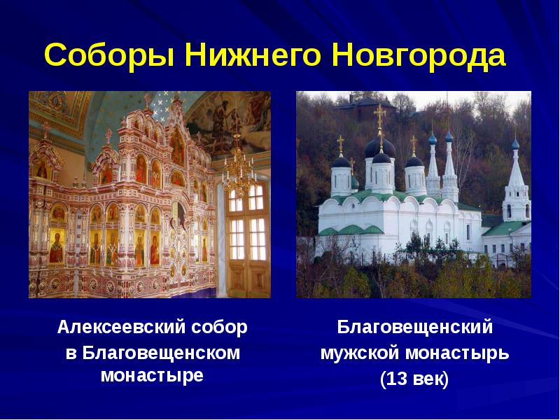 История нижнего новгорода презентация