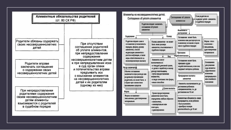 Презентация по семейному праву алиментные обязательства - 89 фото