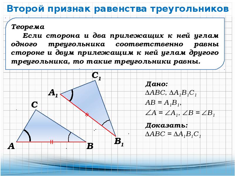 Третий признак треугольника геометрия. Теорема 1 2 3 признак равенства треугольников. Три признака равенства треугольников 7 класс геометрия. 2 И 3 признак равенства треугольников. Доказательство признака равенства треугольников Сус.