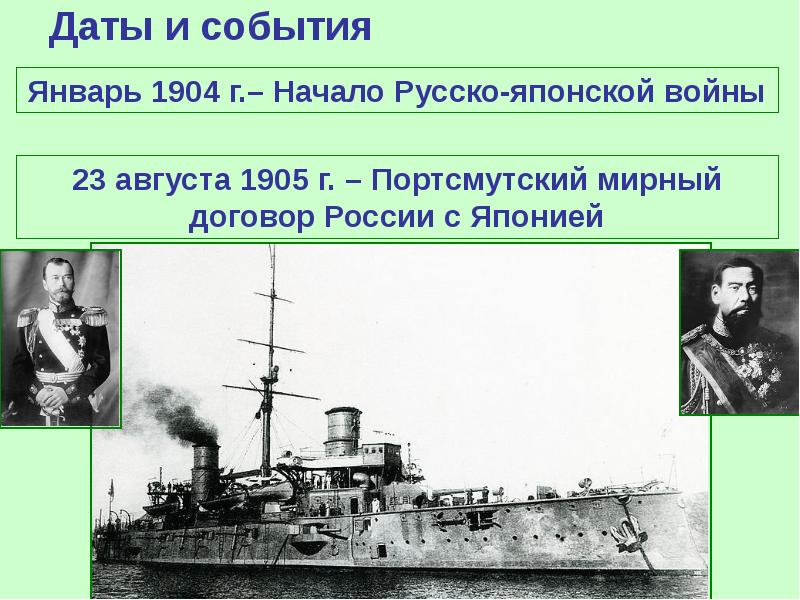 Даты и события