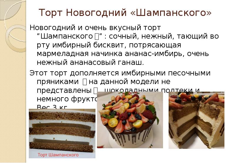 Торт текстом