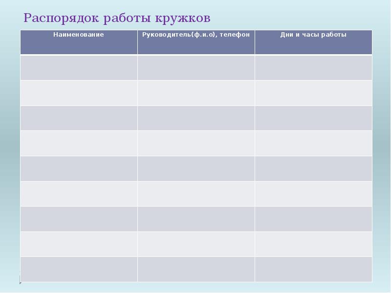 Календарный план работы отряда выполняет следующие функции