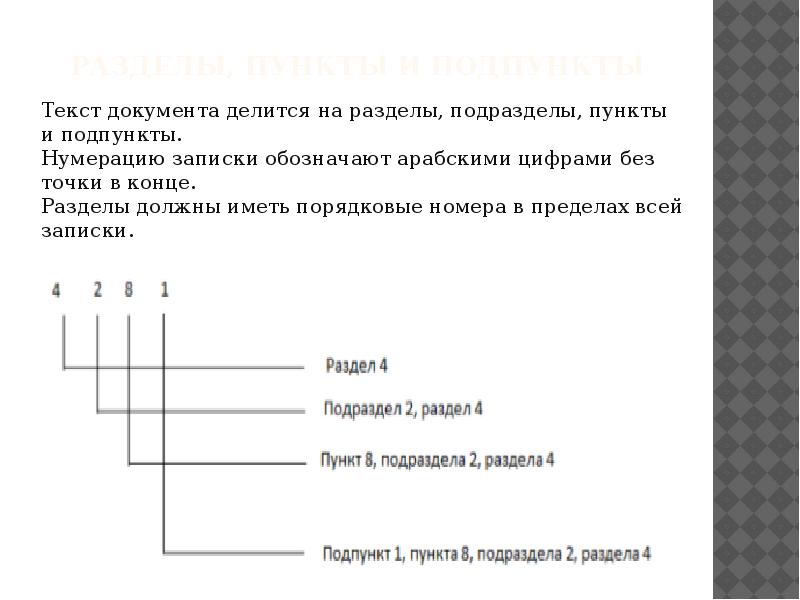 Обозначение нумерации. Как правильно оформить пункты и подпункты. Пункты и подпункты в тексте. Пункт подпункт. Нумерация пунктов и подпунктов.