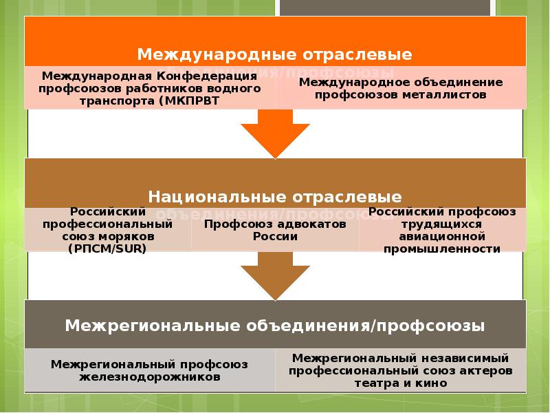 Профсоюзы на рынке труда презентация