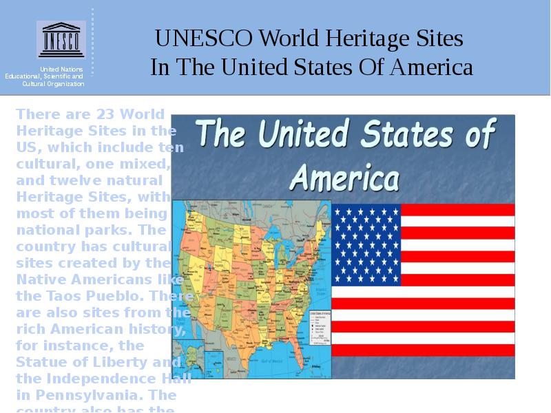 Unesco презентация на английском